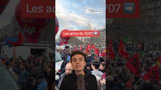 Les actus du 1207 en 60 seconde ⬆️ [upl. by Oad342]