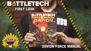 Battletech Davion Force Manual  First Look [upl. by Scales727]