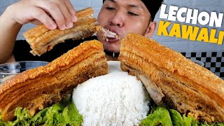 2KGS LECHON KAWALI MUKBANG  PUTOK BATOK  Mukbang Philippines [upl. by Amre]