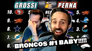 Grossi amp Perna Compare their Week 9 Power Rankings Absurdity [upl. by Oguh697]