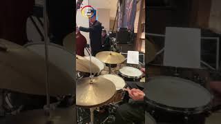 Jazz drum solo… jazzdrums jazzdrumming jazzdrummer [upl. by Esirrehc]