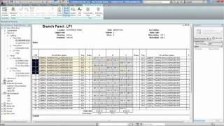 Revit MEP 2012 Lighting Power and Circuiting [upl. by Magnum]