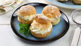 Choux a la creme cu vanilie CC Eng Sub  JamilaCuisine [upl. by Primavera]