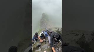 HARIHAR FORT TREK  HARIHAR GAD  NASHIK  MAHARASHTRA  TREKKING  hariharfort trekking shorts [upl. by Nosiddam]