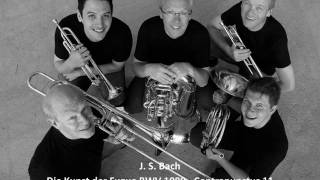 J S Bach  Contrapunctus 11  Die Kunst der Fugue BWV1080  Canadian Brass [upl. by Litnahs]