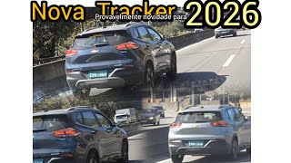 Tracker em teste provavelmente será o motor com injeção direta e painel de instrumento para 2026 [upl. by Bayly187]