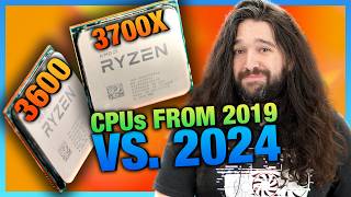 AMD R7 3700X amp R5 3600 in 2024 Revisit Benchmarks vs 7800X3D 5700X3D amp More [upl. by Saphra]