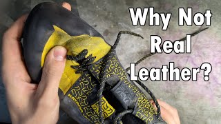 Why Climbing Shoes Use Suede [upl. by Adniral]