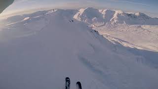 Rae Wallace Hatcher Pass Alaska Jan 6th 2019 [upl. by Nwhas46]