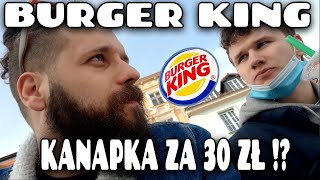 Burger King  KANAPKA ZA 30 ZŁ BUBBLETEA  OGÓREK Z CUKREM [upl. by Elsinore]