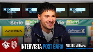 INTERVISTA  Antonio Vergara post CremoneseReggiana [upl. by Lathan]