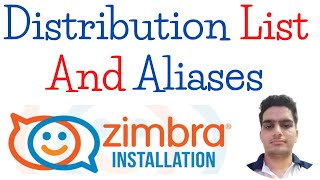 How To Create Zimbra Email Distribution List And Aliases  Manage Distribution lists in Zimbra [upl. by Cesaro]