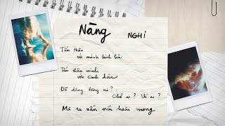 NGHI  Nàng Official Lyrics Video [upl. by Namzaj113]