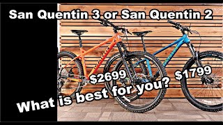 2022 Marin San Quentin 2 VS San Quentin 3  Specifications details differences and why youd buy [upl. by Esnahc275]