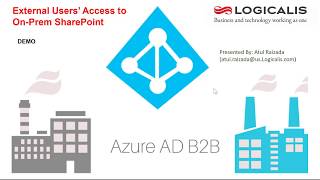 Azure B2B for OnPrem SharePoint External User Access [upl. by Ahseyk]