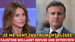 Faustine Bollaert refuse une interview avec Emmanuel Macron Ça commence aujourdhui [upl. by Yarehs]