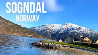 Sogndal Norway 🇳🇴  Spring Walking Tour [upl. by Trakas830]