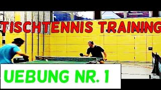 Tischtennis  Tischtennis Training  Wie Topspin verbessern [upl. by Ecyaj]