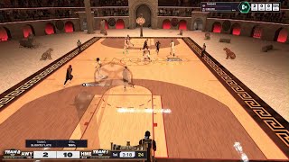 NBA 2K25 OBOARD DUNK AND 1 💪 [upl. by Ynnor725]