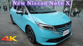 新型日産 ノート X 2024年ターコイズダークメタルグレー  NEW 2024 NISSAN NOTE X  New Nissan Note X 2024 [upl. by Acirfa]