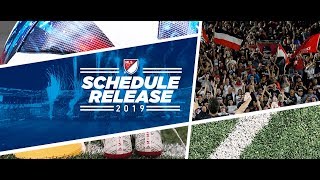 MLS 2019 Schedule Revealed [upl. by Jemy296]