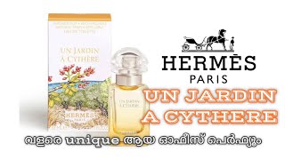 Hermes Un Jardin A Cythere Perfume Review in Malayalam Very Unique Pistachio amp Olive Fragrance [upl. by Michaelina]