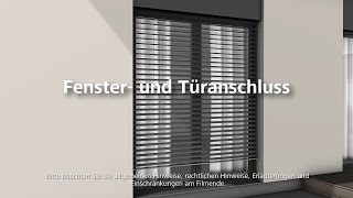 Tür Fensteranschluss mit Anputzleisten etc  Wärmedämmung  WDVS  FassadendämmungVerarbeitung [upl. by Orna159]