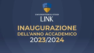 CERIMONIA DI INAUGURAZIONE DELLANNO ACCADEMICO 20232024 [upl. by Mavilia887]