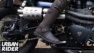 Belstaff Endurance Leather Motorcycle Boot Review [upl. by Stroud980]