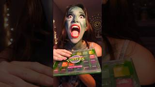 Frankenstein Halloween Makeup Look Using Profusion X TMNT💚✨ gifted halloweenmakeuplook [upl. by Cohe]