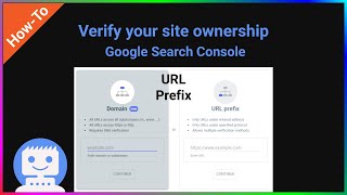 How to Register amp Verify Your Website To Use Google Search Console URL Prefix Verification [upl. by Akinam]