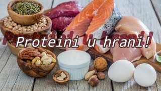 Proteini u hrani [upl. by Cralg]