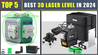 BEST 3D Laser Level 2024  TOP 5 BEST 3d laser level 12 lines [upl. by Agna]