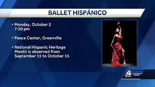 Ballet Hispánico comes to Peace Center in Greenville SC [upl. by Limber]