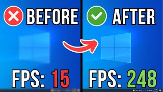 How To Optimize Windows 1011 For Gaming amp Boost FPS  Full Tutorial [upl. by Idnic]