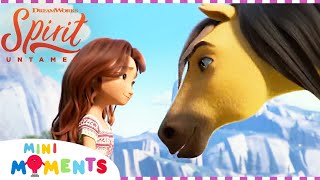 A Race To Freedom 🏇  Spirit Untamed  Extended Preview  Movie Moments  Mini Moments [upl. by Arratal]