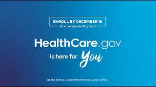 Healthcaregov Open Enrollment Commercial Spot [upl. by Kinna15]