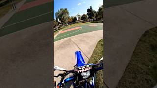 Hot laps at the park 😁youtubeshorts shorts dirtbikeaction parks gopro yz250 [upl. by Ativad]