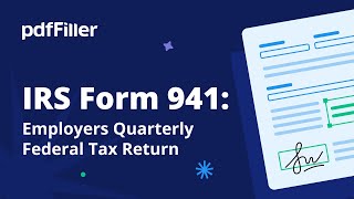 How to Fill Out a 941 Tax Form [upl. by Nickie795]