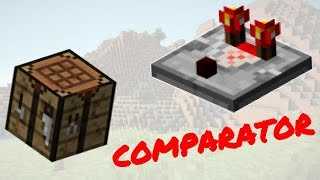 How to use a COMPARATOR in Minecraft [upl. by Cristionna810]