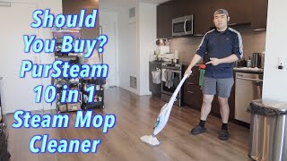 Steam Mop Cleaner ThermaPro 10 in 1 2019 review [upl. by Emelyne]