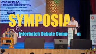 1 Day before an Interbatch Debate Competition  Symposia  Gauhati Medical College [upl. by Fried]