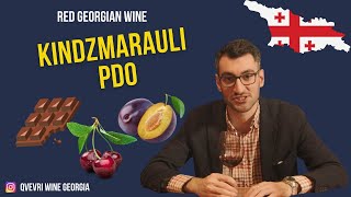 Sommelier Taste Georgian wine  Kindzmarauli [upl. by Pyotr]