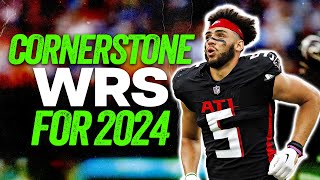 5 Wide Receivers You MUST Build Around in 2024  Dynasty Football [upl. by Einnij976]