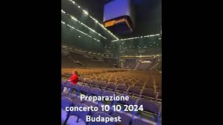 Il volo preparazioni concerto Budapest 10 10 2024ilvolosim31 [upl. by Mallory280]