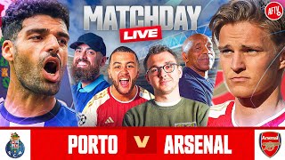 Porto 10 Arsenal  Match Day Live  Champions League [upl. by Galasyn]