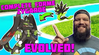 Complete Forme Zygarde Finished Pokemon Go  Tunas Tips [upl. by Stillas]