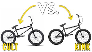 KINK WHIP VS CULT CONTROL Which BMX Bike is Better [upl. by Ikcir]