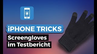 ScreenGloves Smartphone Handschuhe im Testbericht  iPhoneTricksde [upl. by Petta]