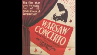 Warsaw Concerto performed by John Paul Ekins and the film Dangerous Moonlight 1941 [upl. by Mudenihc339]